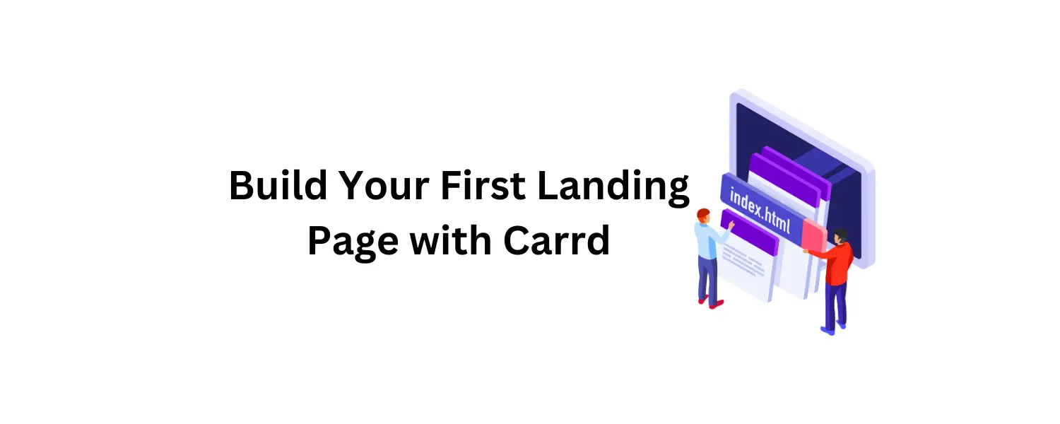 Learn how to build a professional landing page in minutes with Carrd. No technical skills required. Perfect for startups, portfolios, and more.